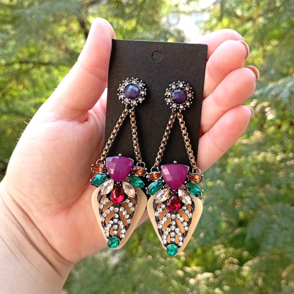 ✨NEW CRYSTAL EARRINGS COLLECTION✨ Statement Earrings - Picture 3 of 15